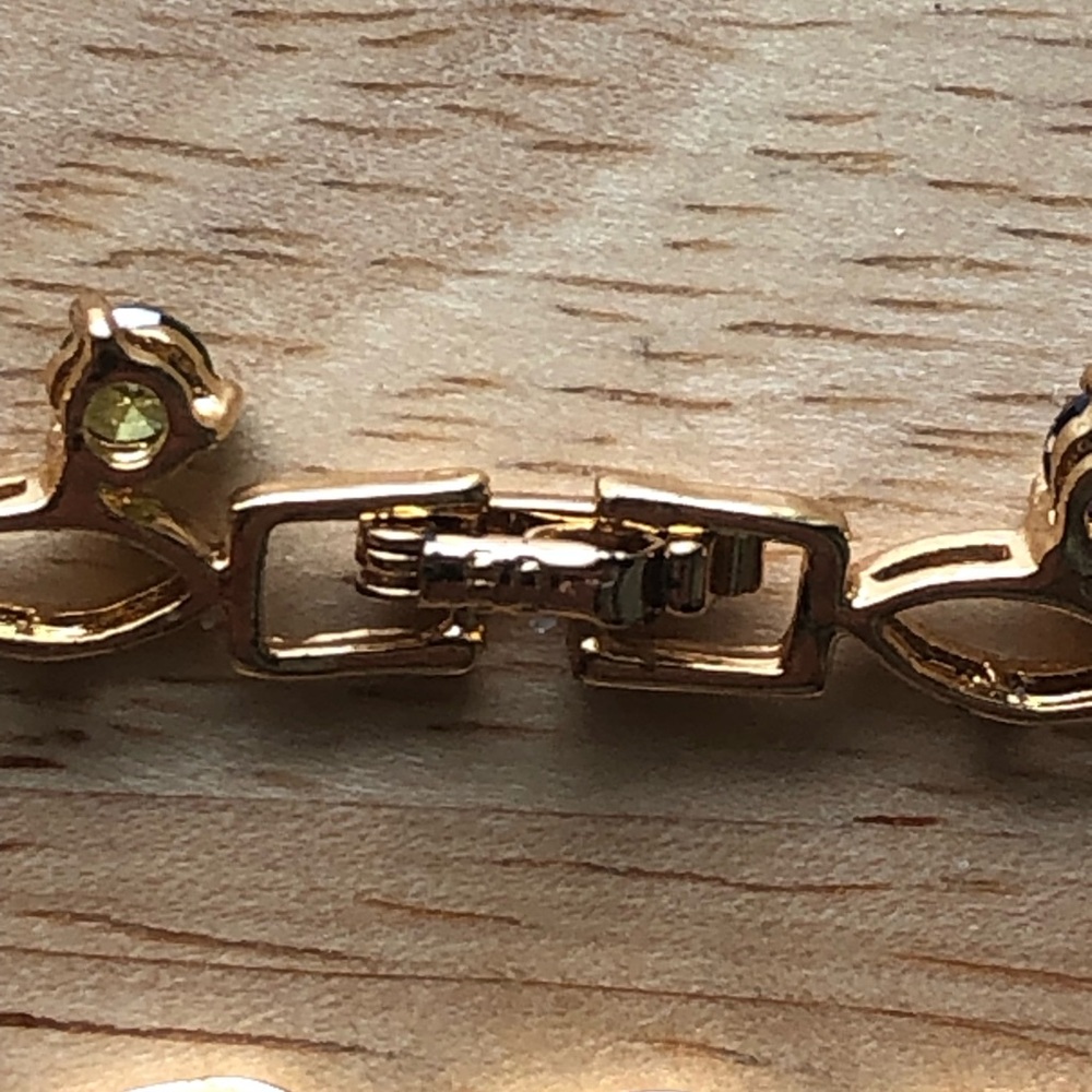 Vintage tulip tennis bracelet - Picture 4 of 5